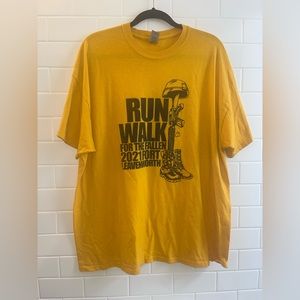 Run walk for the fallen: Leavenworth 2021 fort Size 2XL